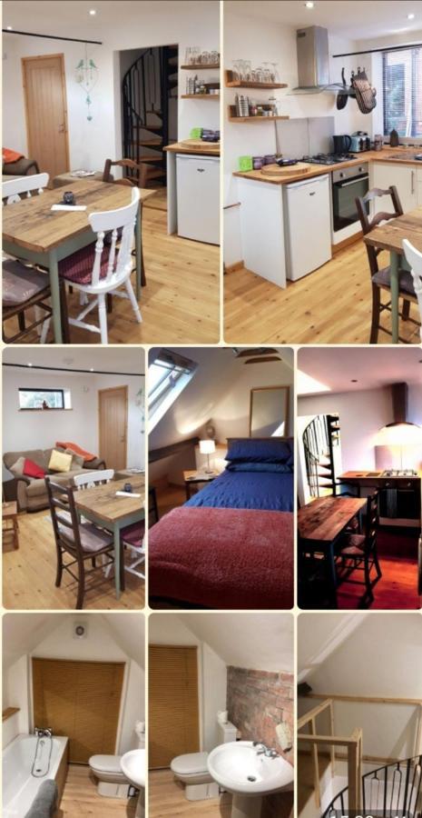 The Hayloft Villa Glastonbury Esterno foto
